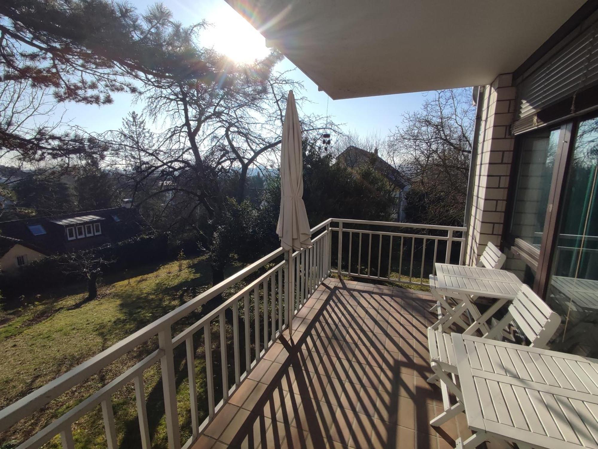 Workation Nature View Mit Balkon, Indoor Pool, Kueche Tiefgarage Auf Anfrage Вісбаден Екстер'єр фото